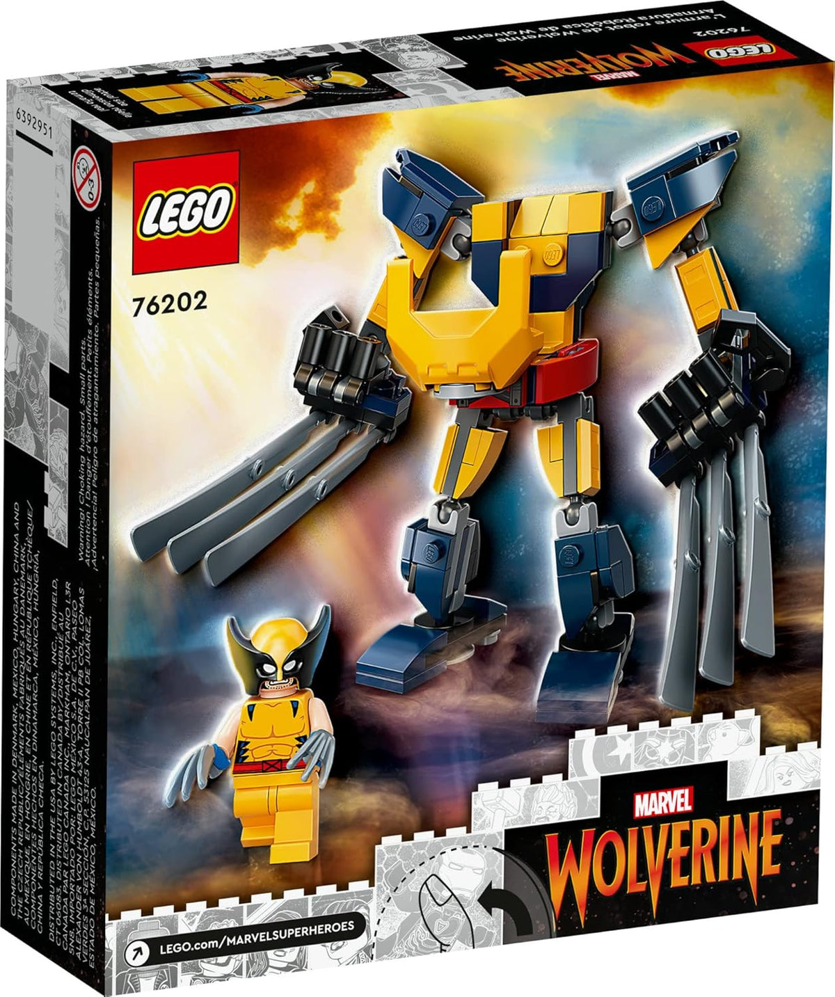 LEGO Marvel Wolverine Mech Armor 76202 Building Kit; Collectible Mech and Minifigure for Wolverine... - image 4