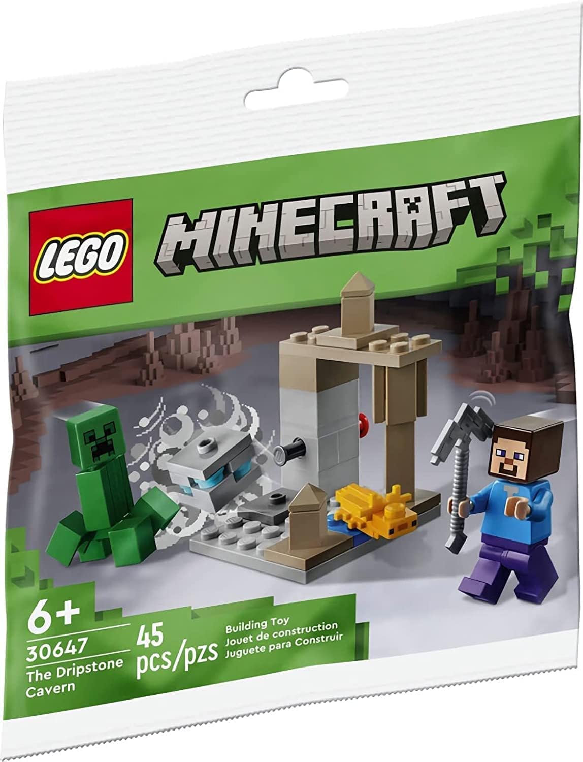 LEGO Minecraft The Dripstone Cavern 30647 Polybag, Multicolor (6432544) - image 2