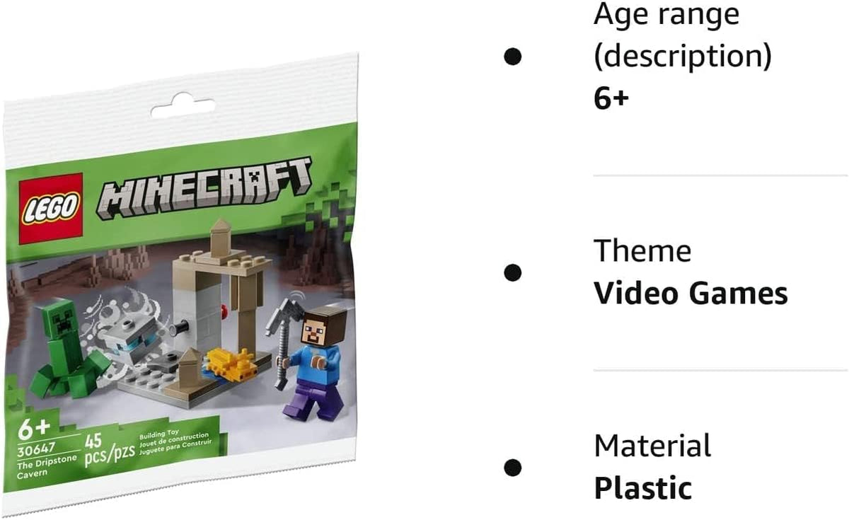 LEGO Minecraft The Dripstone Cavern 30647 Polybag, Multicolor (6432544) - image 3