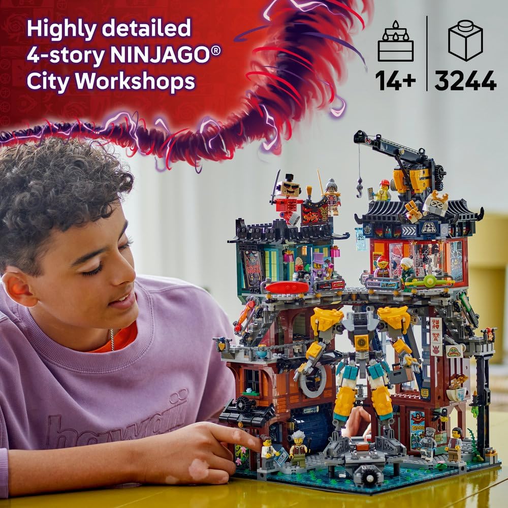 LEGO® NINJAGO® City Workshops Ninja Playset Building Kit 71837 - image 2