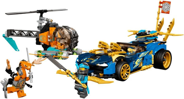 LEGO NINJAGO Jay and Nya's Race Car EVO