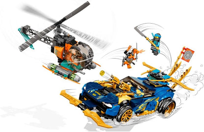 LEGO Ninjago Jay and NYA’s Race Car EVO 71776 Building Kit - image 3