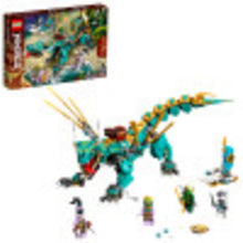 LEGO NINJAGO Jungle Dragon 71746 Building Kit; Ninja Playset Featuring Posable Dragon Toy and... - image 1