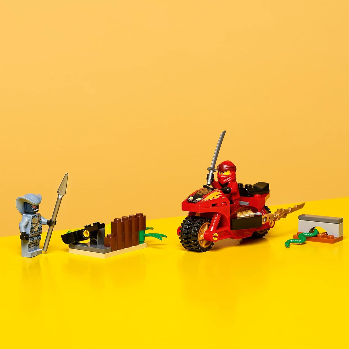 LEGO NINJAGO Legacy Kai’s Blade Cycle 71734 Ninja Motorcycle Playset Building Kit - image 6