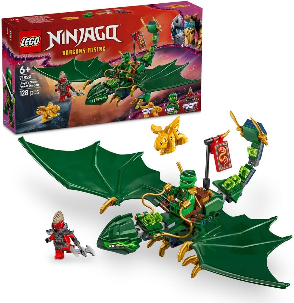 LEGO NINJAGO Lloyd's Green Forest Dragon - image 1