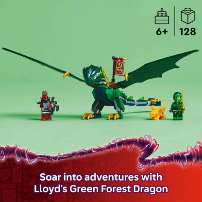 LEGO NINJAGO Lloyd's Green Forest Dragon - image 2
