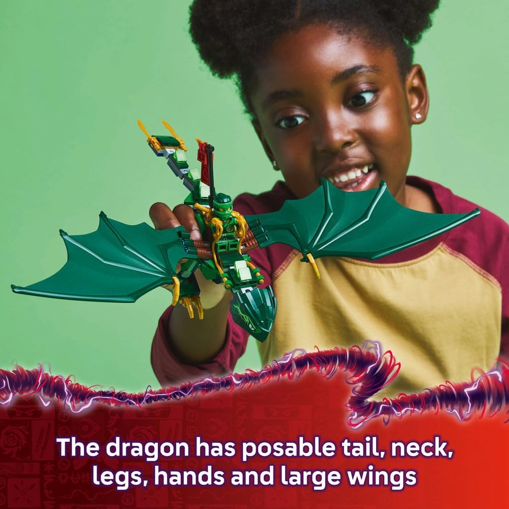 LEGO NINJAGO Lloyd's Green Forest Dragon - image 3