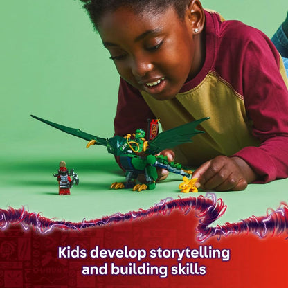 LEGO NINJAGO Lloyd's Green Forest Dragon - image 6
