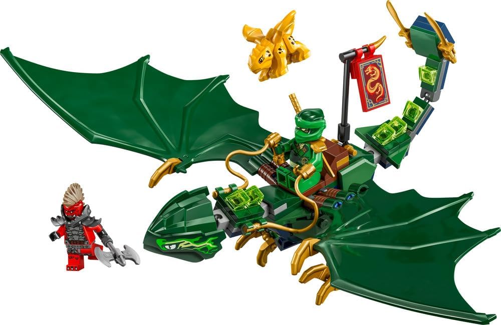 LEGO NINJAGO Lloyd's Green Forest Dragon - image 8