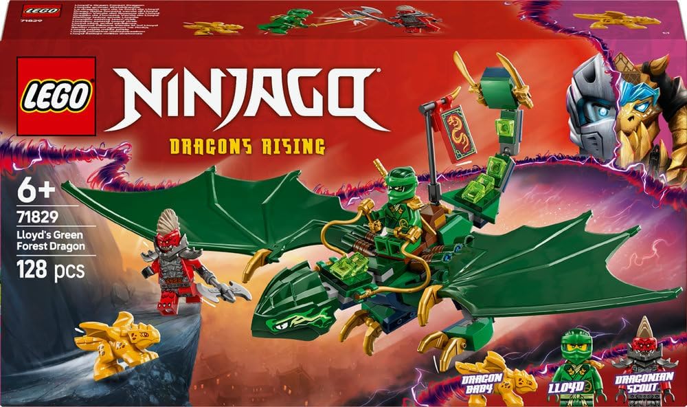 LEGO NINJAGO Lloyd's Green Forest Dragon - image 9