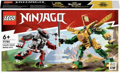 LEGO NINJAGO Lloyd’s Mech Battle EVO 71781 Building Blocks Toy Set; Toys for Boys - image 3