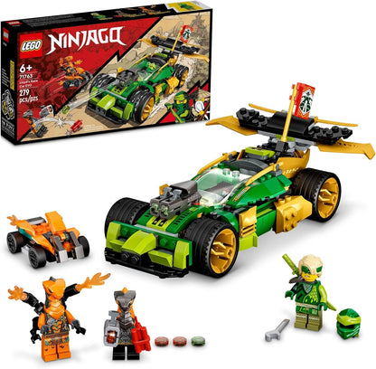 LEGO NINJAGO Lloyd’s Race Car EVO 71763 Building Kit Featuring a Ninja Car Toy - image 1