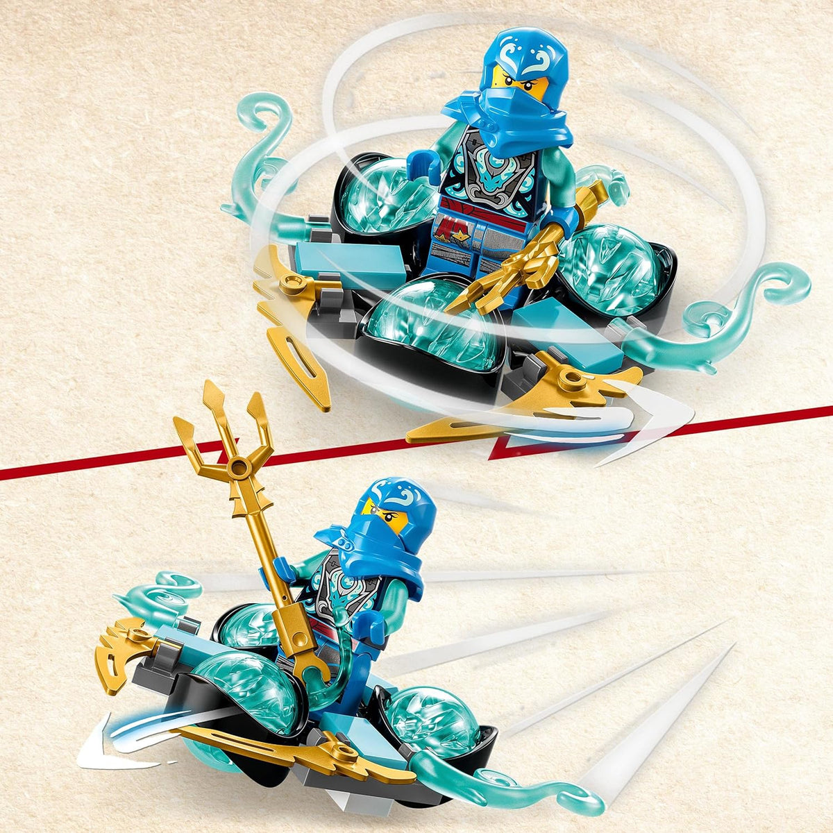 LEGO NINJAGO Nya’s Dragon Power Spinjitzu Drift 71778 Building Blocks Toy Set; Toys for Boys - image 3
