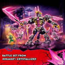 LEGO NINJAGO The Crystal King 71772 Ninja Villain Building Toy Set for Boys - image 2