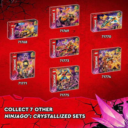 LEGO NINJAGO The Crystal King 71772 Ninja Villain Building Toy Set for Boys - image 4