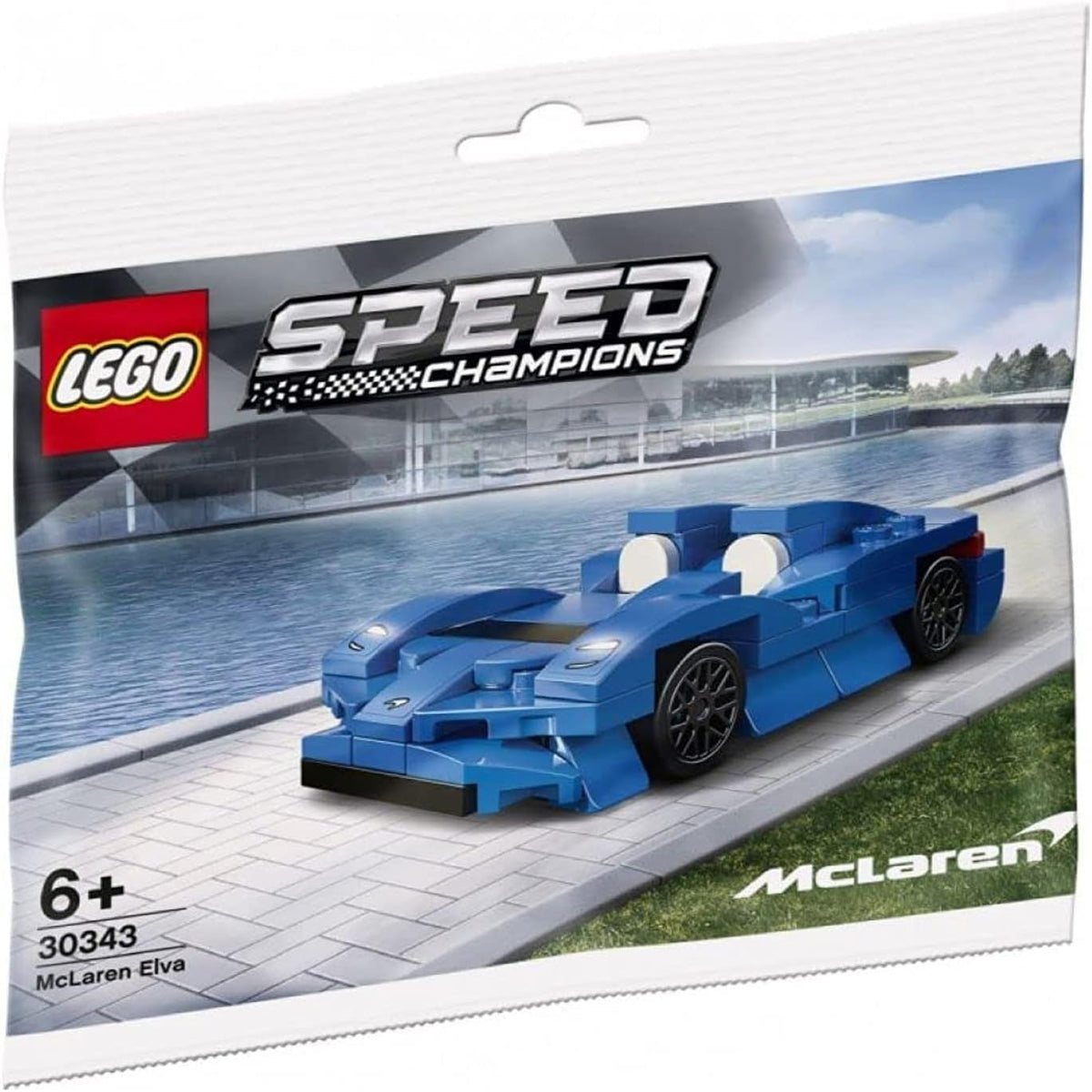 LEGO Racers McLaren Elva Car Polybag Set 30343 (Bagged) - image 2
