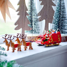 LEGO Santa’s Sleigh - Building Toy w/ 4 Reindeer Figures, a Santa Claus Minifigure and Toy Gifts - image 2