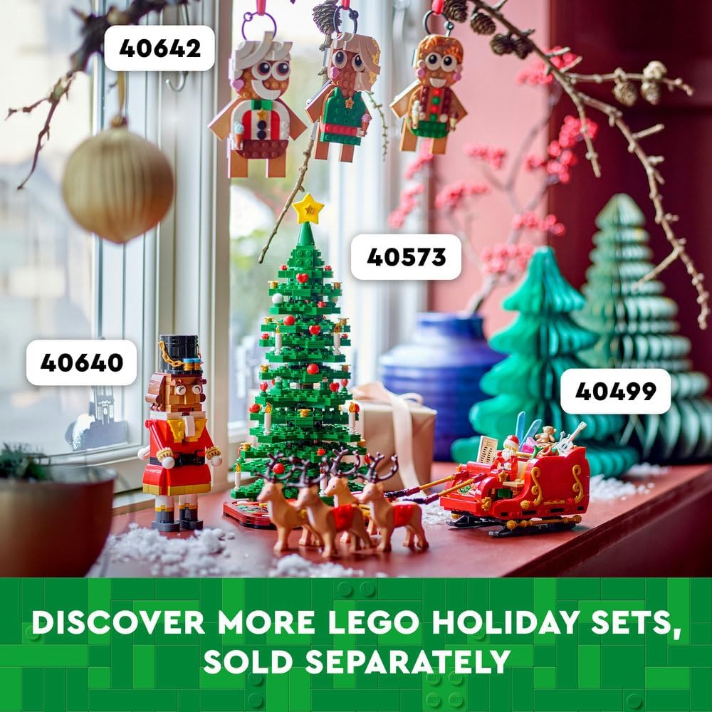 LEGO Santa’s Sleigh - Building Toy w/ 4 Reindeer Figures, a Santa Claus Minifigure and Toy Gifts - image 7