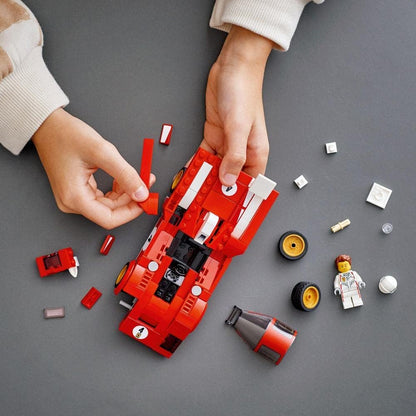 LEGO Speed Champions 1970 Ferrari 512 M Sports Red Race Car Toy - image 5