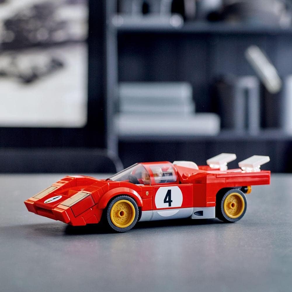 LEGO Speed Champions 1970 Ferrari 512 M Sports Red Race Car Toy - image 6