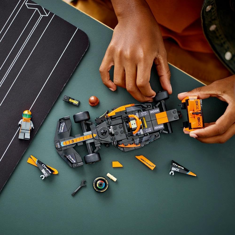 LEGO Speed Champions 2023 McLaren Formula 1 Race Car Toy for 9 Plus Year Old Kids - image 6