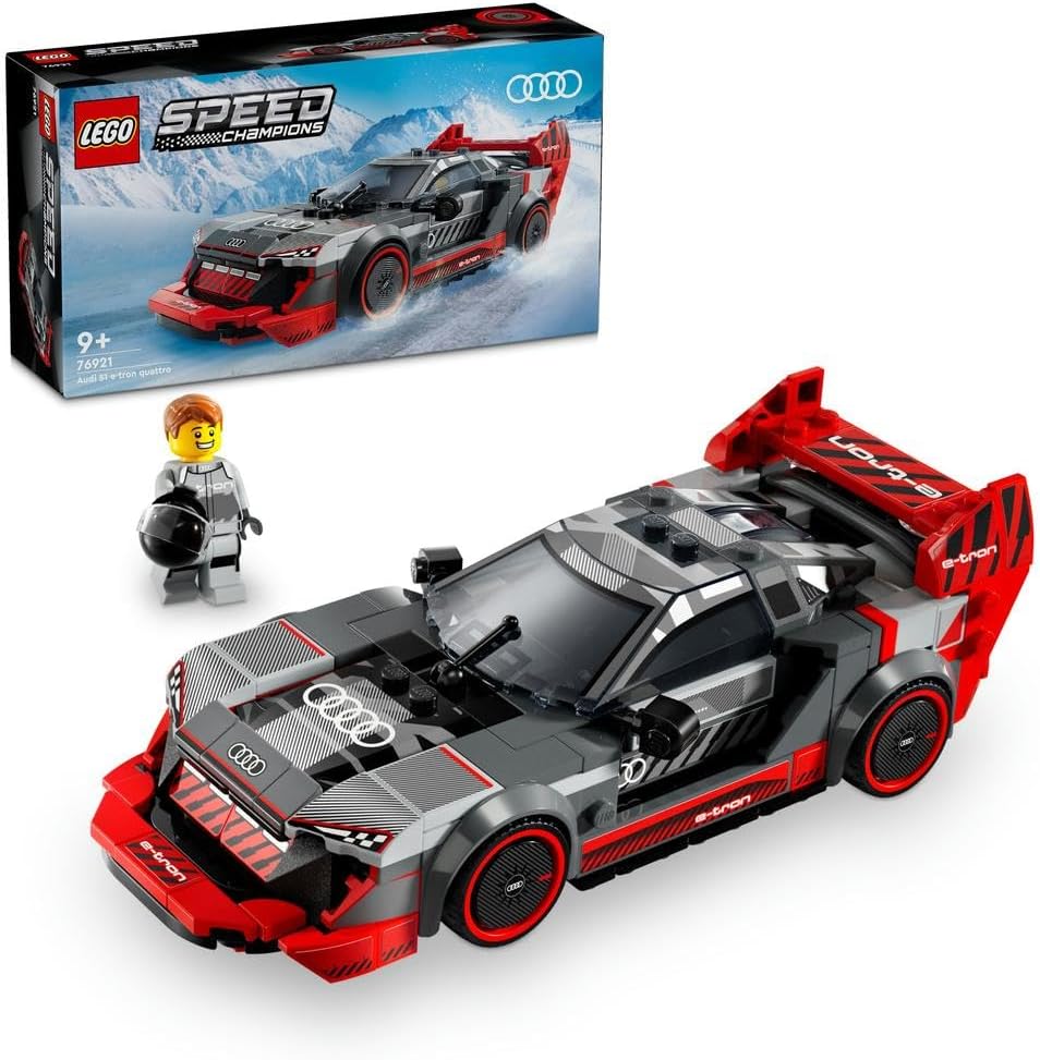 LEGO Speed Champions Audi S1 e-tron quattro Race Car Toy Vehicle - image 1