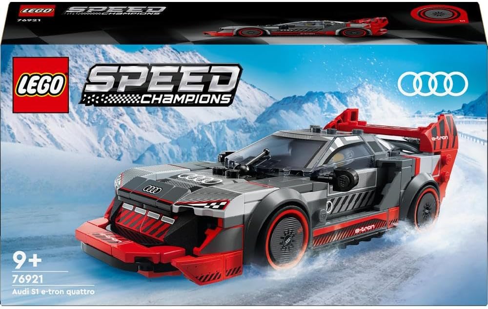 LEGO Speed Champions Audi S1 e-tron quattro Race Car Toy Vehicle - image 2