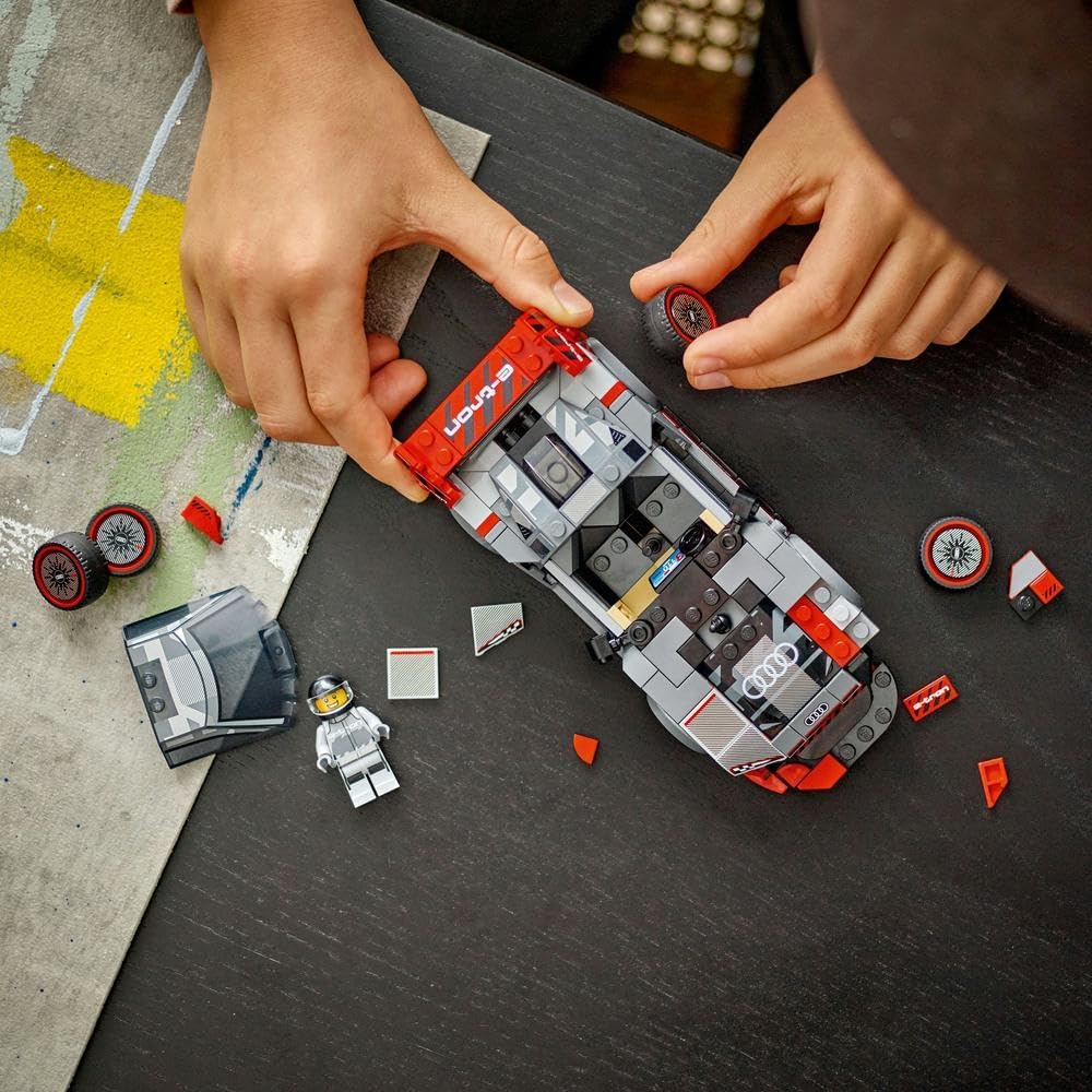 LEGO Speed Champions Audi S1 e-tron quattro Race Car Toy Vehicle - image 4