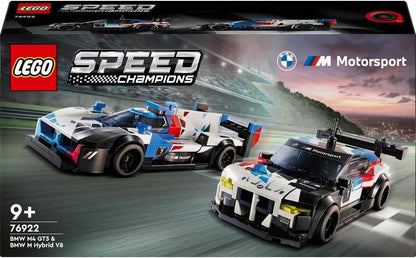 LEGO Speed Champions BMW M4 GT3 & BMW M Hybrid V8 Race Cars for 9 Plus Year Old Boys & Girls - image 2