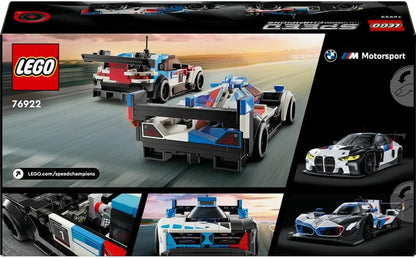 LEGO Speed Champions BMW M4 GT3 & BMW M Hybrid V8 Race Cars for 9 Plus Year Old Boys & Girls - image 6