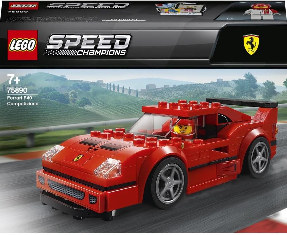 LEGO Speed Champions Ferrari F40 Competizione 75890 Building Kit - image 2