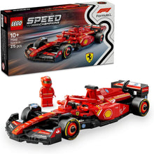 LEGO Speed Champions Ferrari SF-24 F1 Race Car Toy with a Collectible Formula 1 Driver Minifigure - image 1
