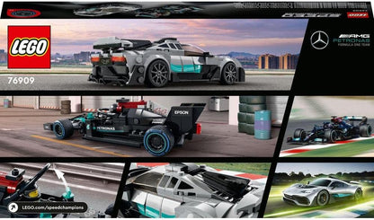 LEGO Speed Champions Mercedes-AMG F1 W12 E Performance & Mercedes-AMG Project One 2 Car Models Set - image 7