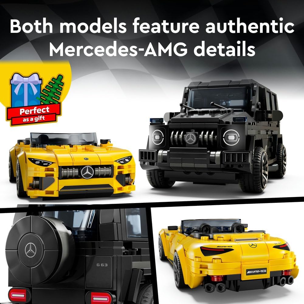 LEGO Speed Champions Mercedes-AMG G 63 & Mercedes-AMG SL 63 76924 - image 3