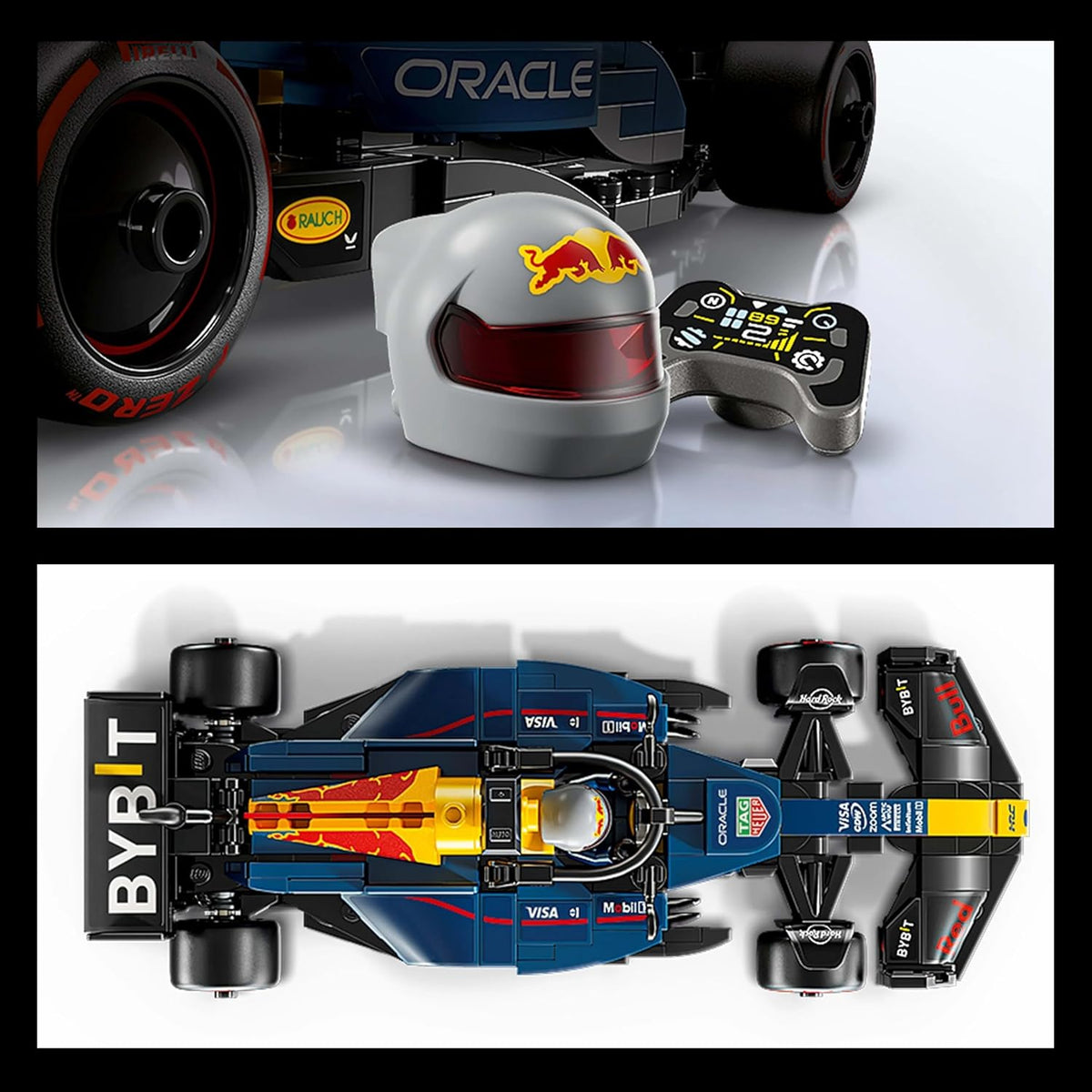 LEGO Speed Champions Oracle Red Bull Racing RB20 F1 Race Car Model with a Collectible Formula 1... - image 7