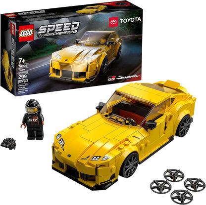LEGO Speed Champions Toyota GR Supra 76901 Collectible Sports Car Toy Building Set with Racing... - image 1