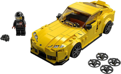 LEGO Speed Champions Toyota GR Supra 76901 Collectible Sports Car Toy Building Set with Racing... - image 4