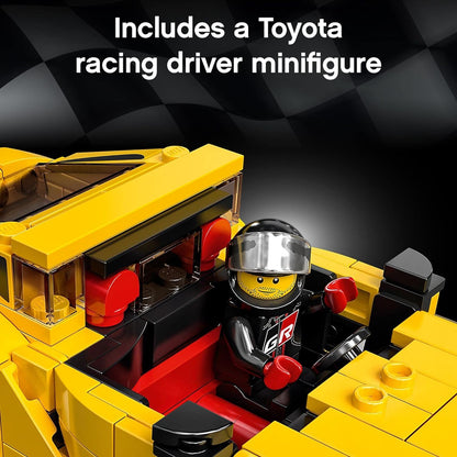 LEGO Speed Champions Toyota GR Supra 76901 Collectible Sports Car Toy Building Set with Racing... - image 8