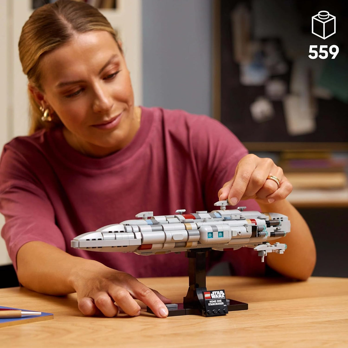 LEGO Star Wars 75405 Home One Starcruiser Building Set for Adults - image 3