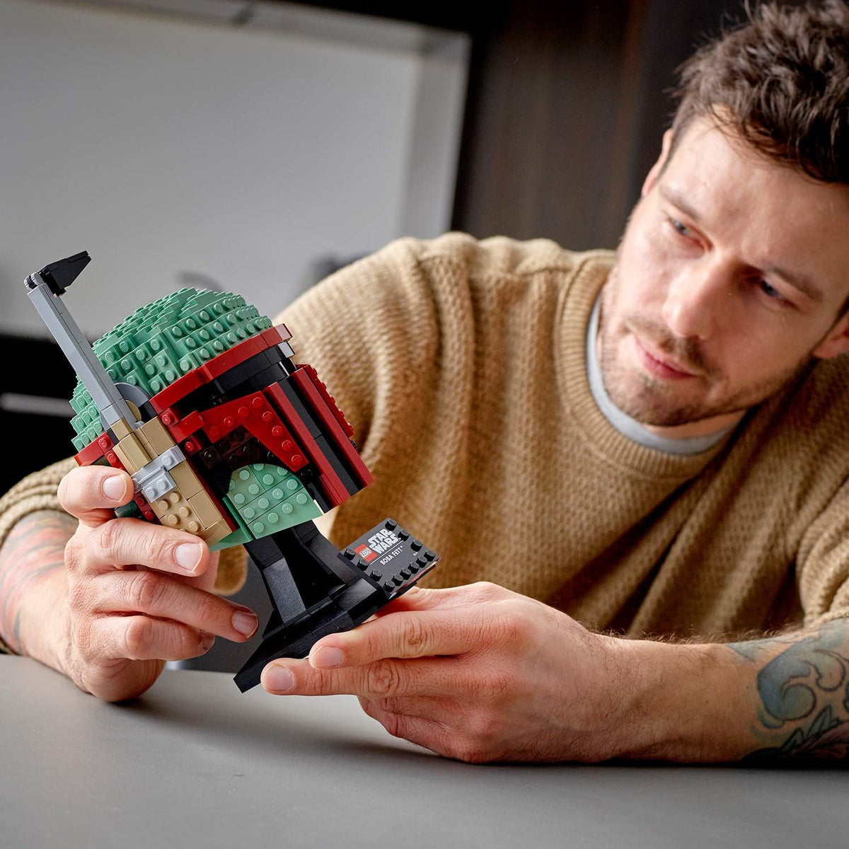 LEGO Star Wars Boba Fett Helmet 75277 Building Kit - image 3