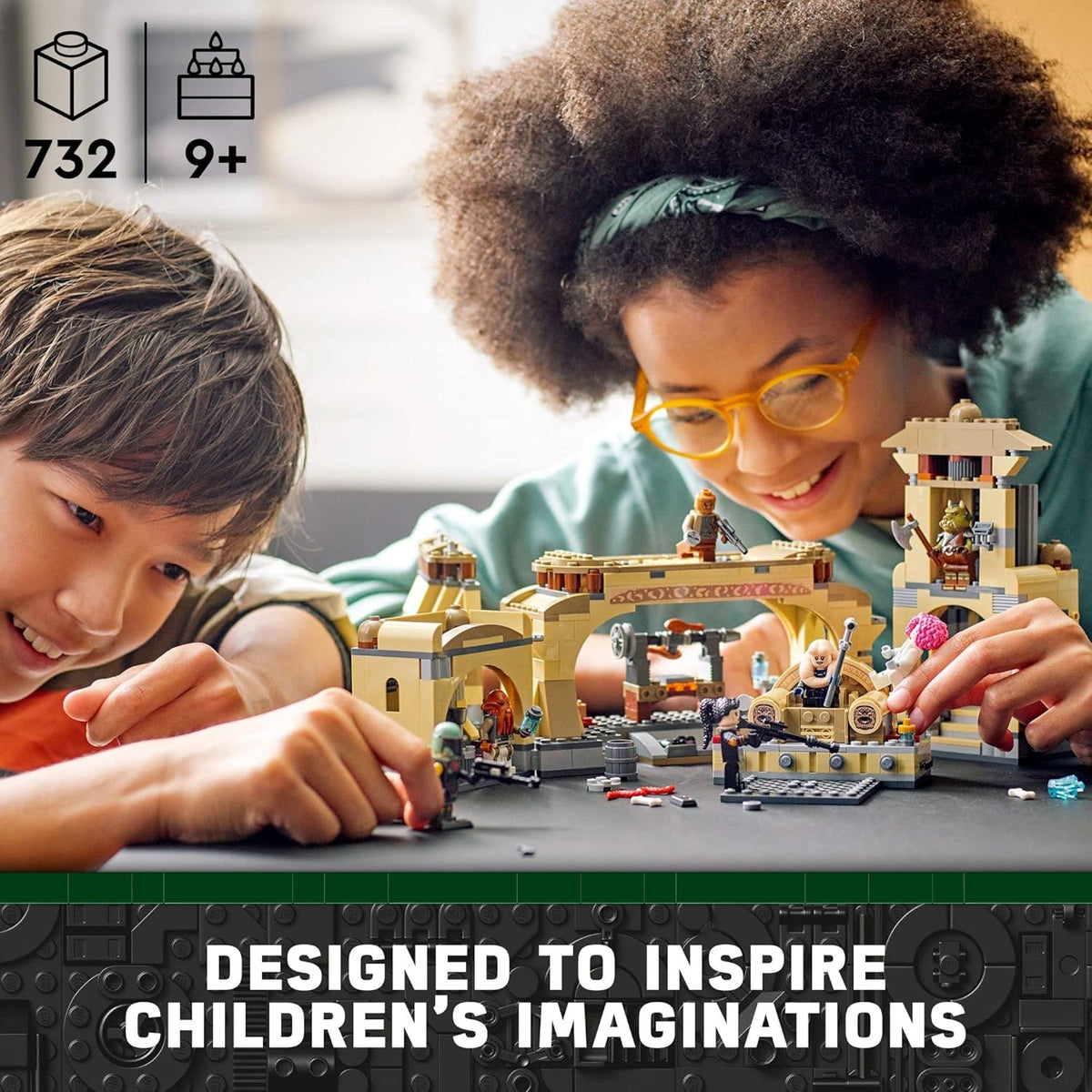 LEGO Star Wars Boba Fett’s Throne Room 75326 Building Kit for Kids Aged 9 and Up - image 3