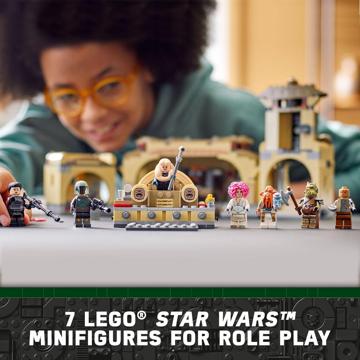 LEGO Star Wars Boba Fett’s Throne Room 75326 Building Kit for Kids Aged 9 and Up - image 5