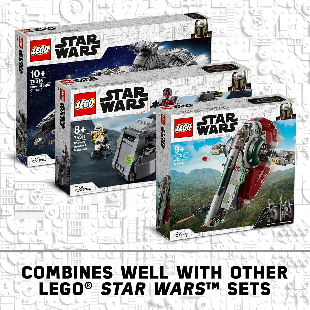 LEGO Star Wars Boba Fett Starship 75312 Building Toy - image 7