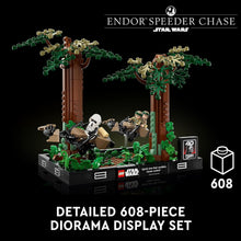 LEGO Star Wars Endor Speeder Chase Diorama 75353 Home Décor Building Set for Adults - image 2