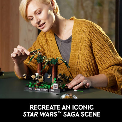LEGO Star Wars Endor Speeder Chase Diorama 75353 Home Décor Building Set for Adults - image 6