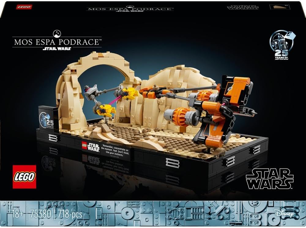 LEGO Star Wars Mos Espa Podrace Diorama Set for Adults - image 2