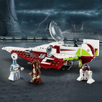 LEGO Star Wars OBI-Wan Kenobi's Jedi Starfighter 75333 Building Toy Set - image 3