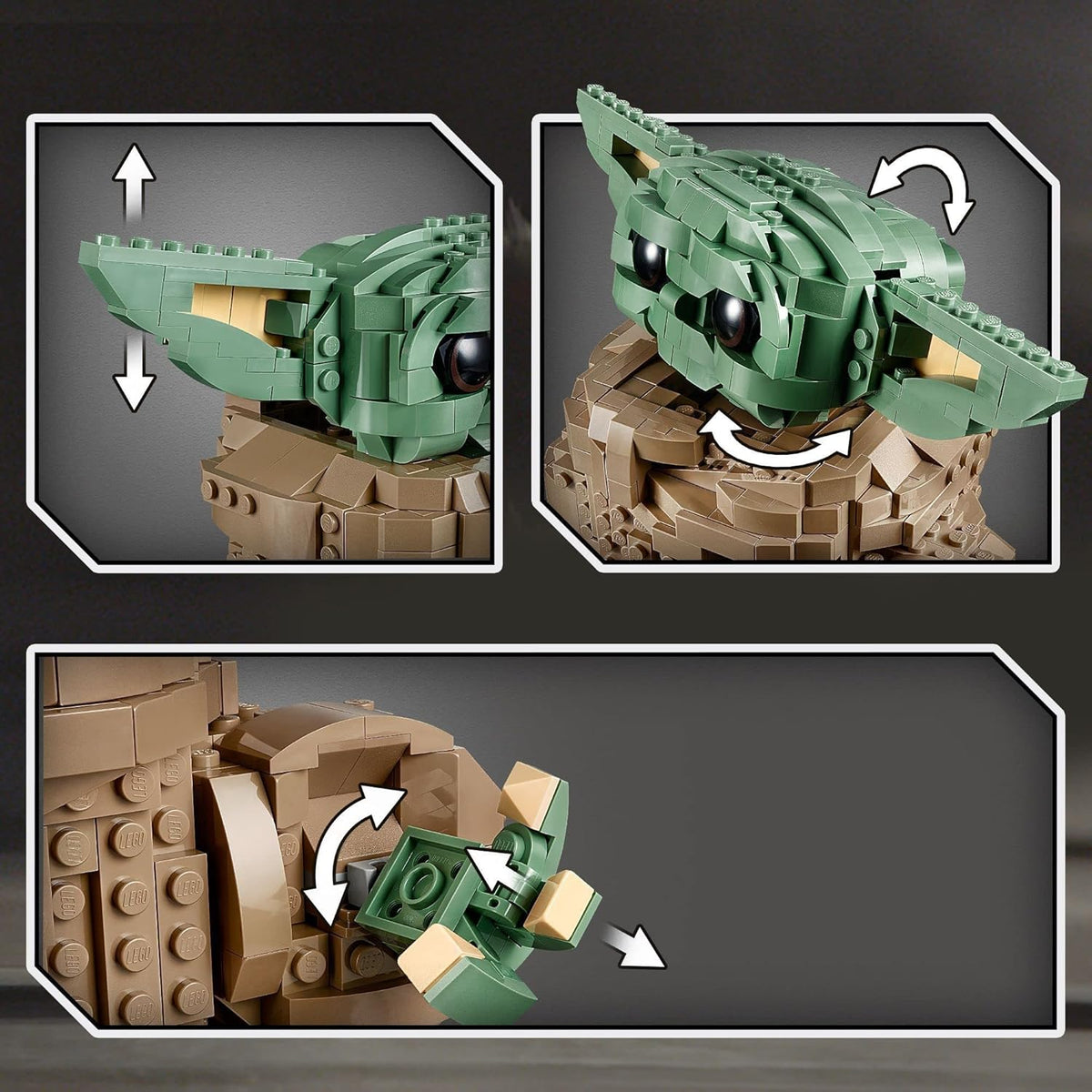 LEGO Star Wars: The Mandalorian The Child 75318 Building Kit (1 - image 3