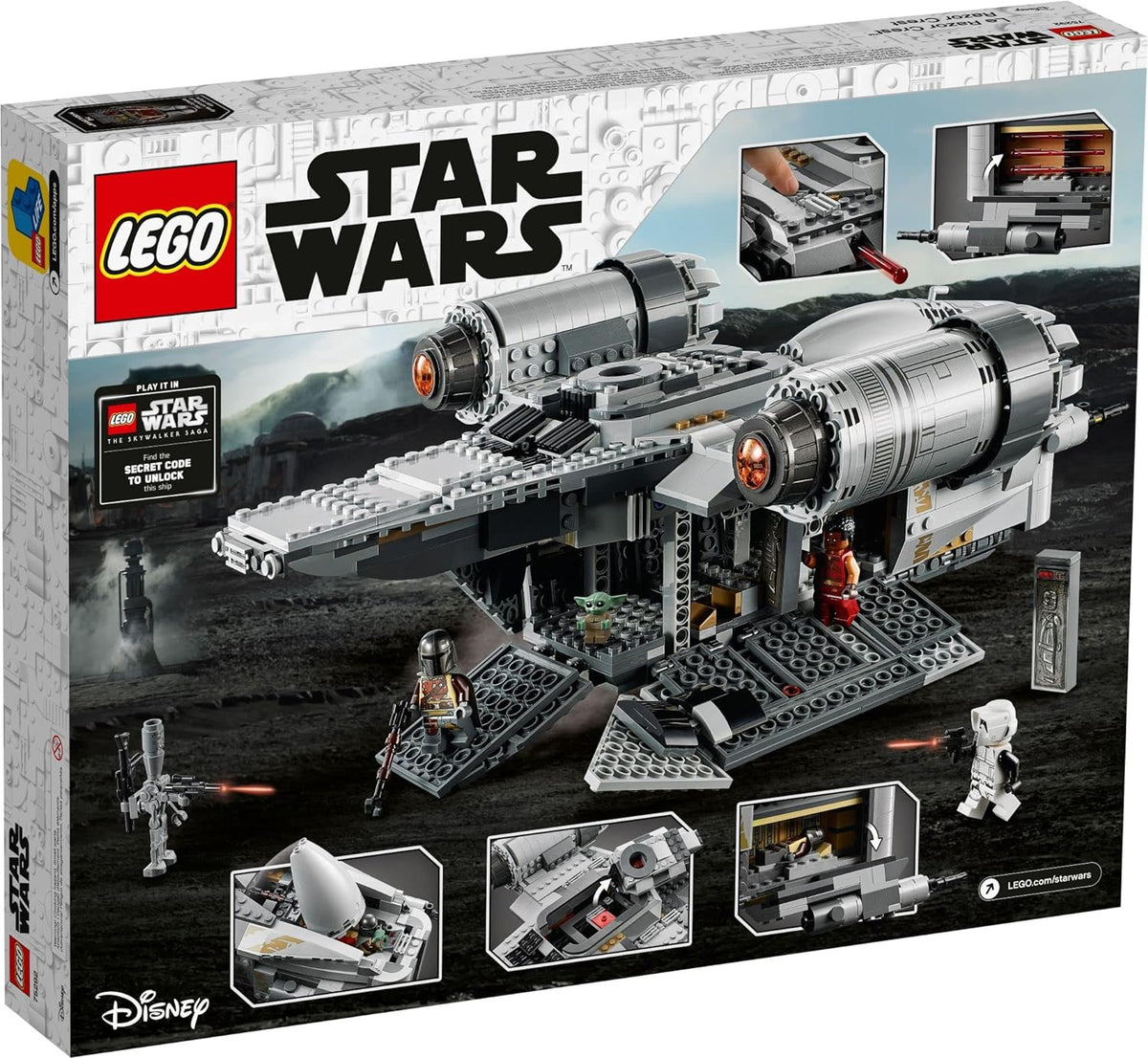 LEGO Star Wars: The Mandalorian The Razor Crest 75292 Building Kit - image 6