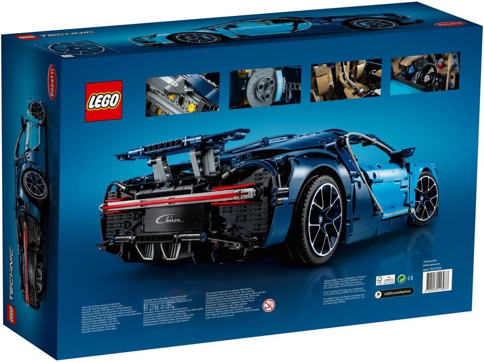 LEGO Technic Bugatti Chiron 42083 Building Kit (3 - image 7